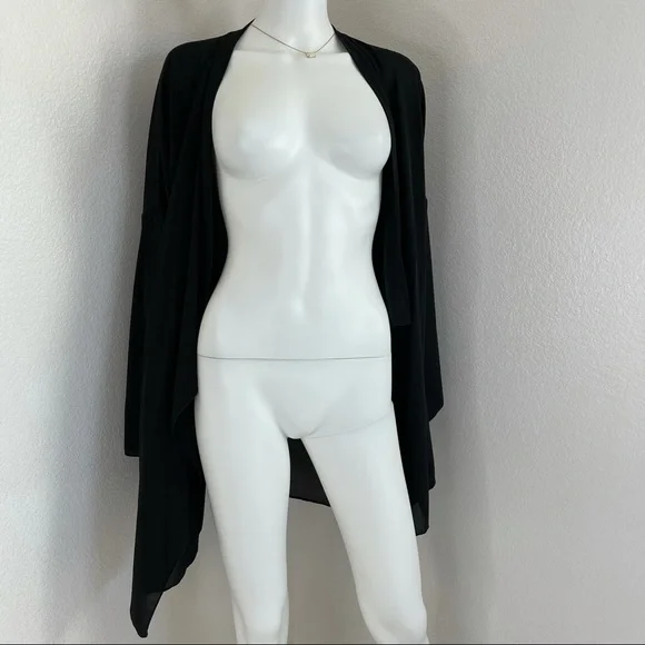 Black wrap dress Boohoo 12 black mini wrap dress - Picture 9 of 13